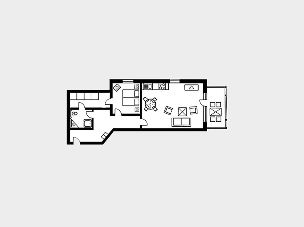 Strandvillen Binz - Ferienwohnung Mit Meerblick, 1 Schlafzimmer Und Balkon Sv-759 Ngoại thất bức ảnh